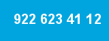 922 623 41 12 922 623 41 12